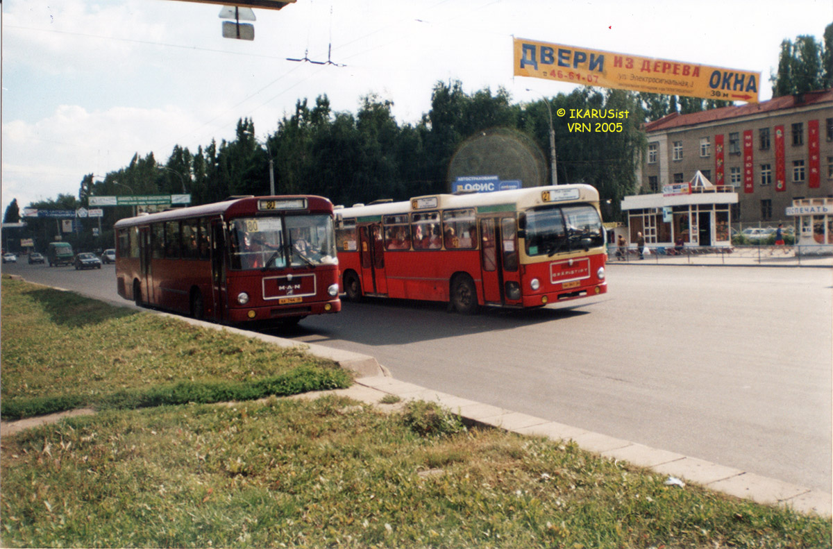 Воронежская область, MAN 789 SÜ240 № АА 744 36; Воронежская область, Gräf & Stift 587 SL200 № АН 841 36; Воронежская область — Разные фотографии