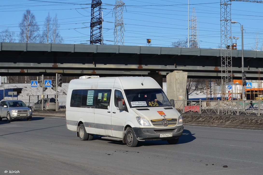 Санкт-Петербург, Луидор-22360C (MB Sprinter) № В 751 КВ 178