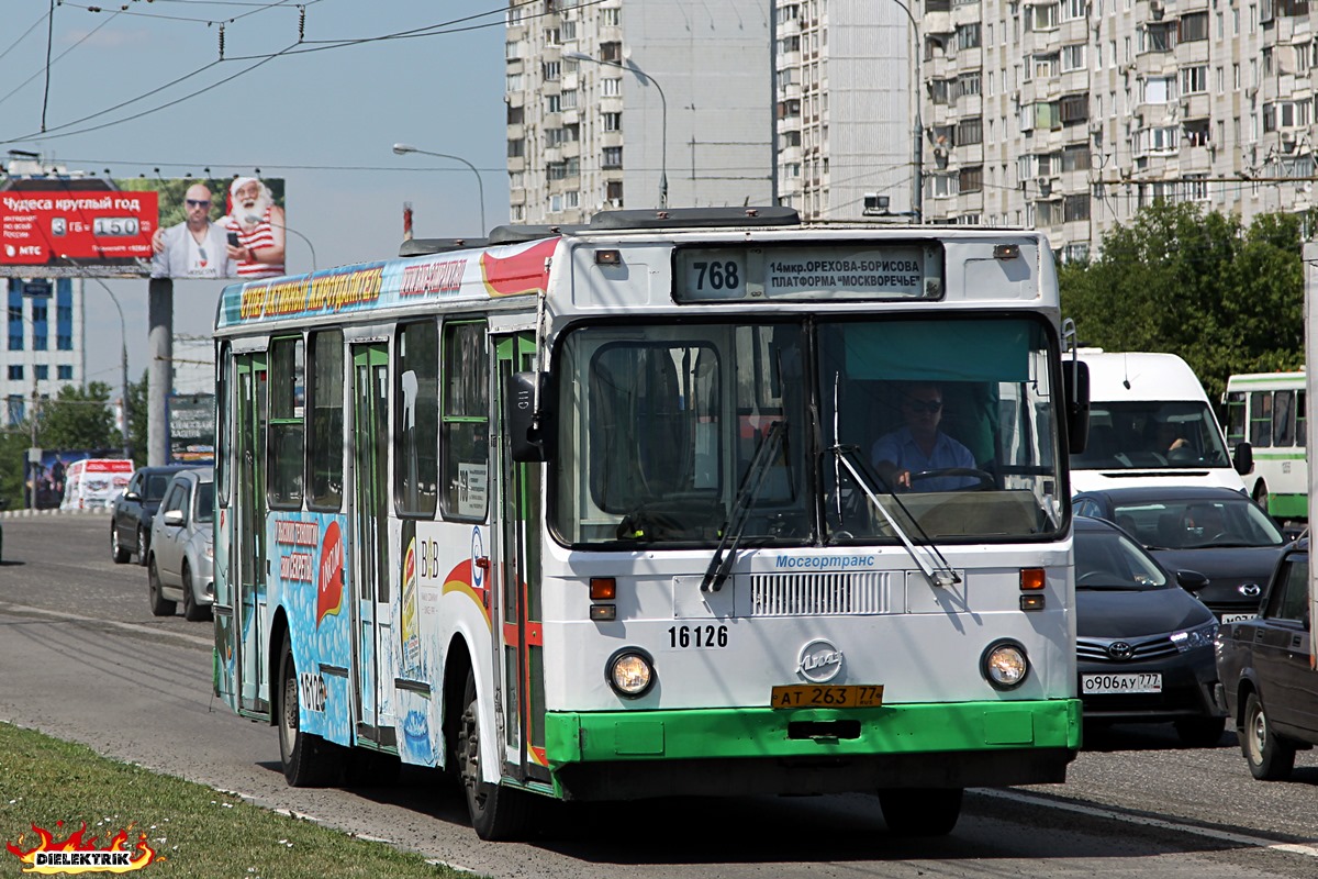 Москва, ЛиАЗ-5256.25 № 16126