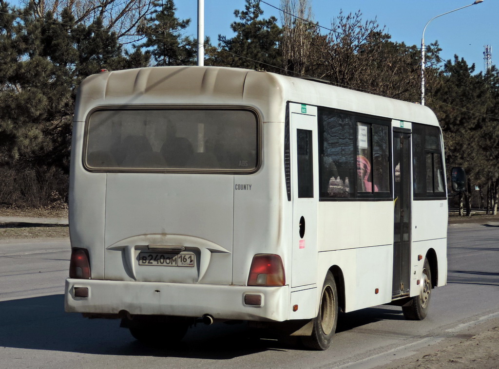 Ростовская область, Hyundai County LWB (ТагАЗ) № В 240 ОМ 161