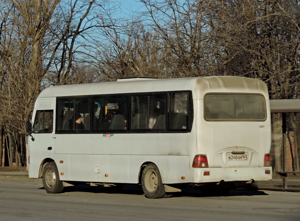 Ростовская область, Hyundai County LWB (ТагАЗ) № В 240 ОМ 161