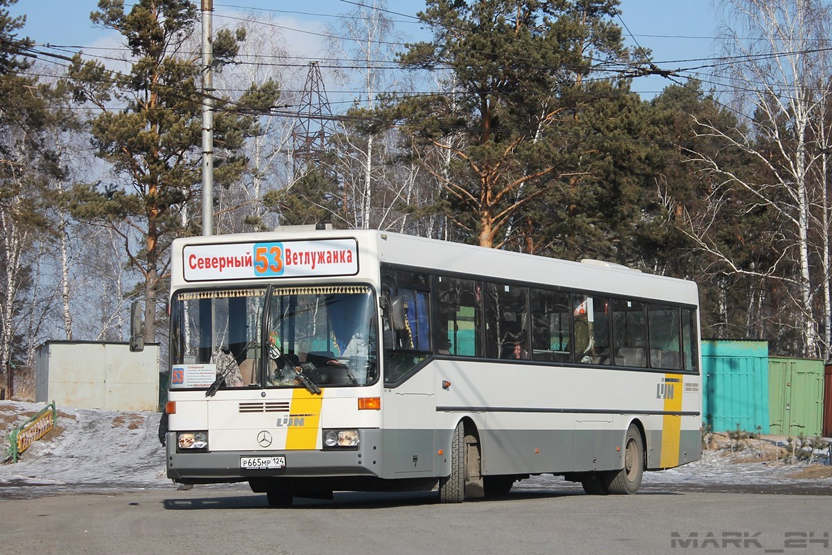 Krasnoyarsk region, Mercedes-Benz O405 # Р 665 МР 124
