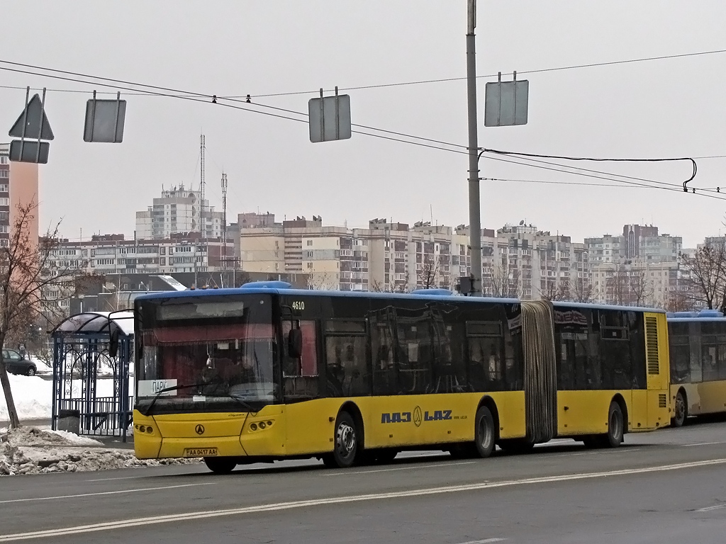 Киев, ЛАЗ A292D1 № 4610