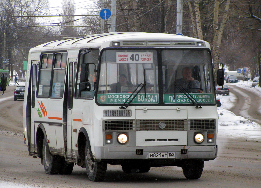 Нижегородская область, ПАЗ-32054 № М 821 АТ 152