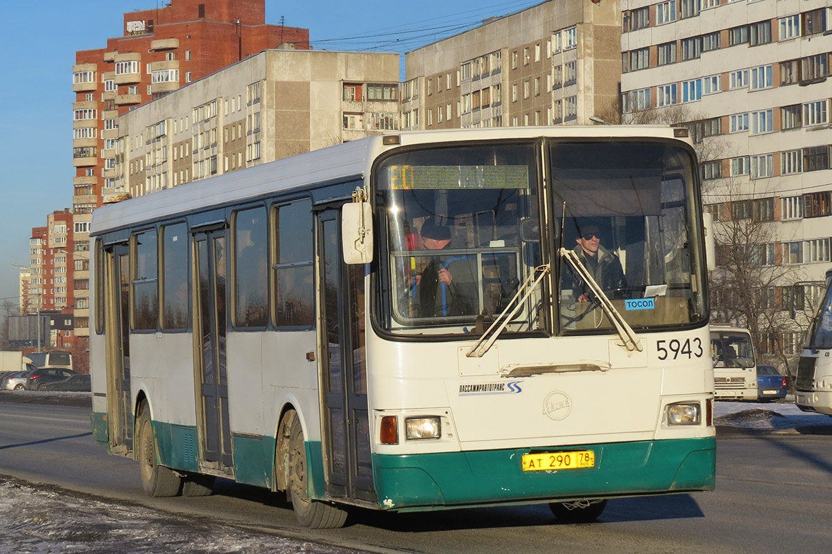 Санкт-Петербург, ЛиАЗ-5256.25 № 5943