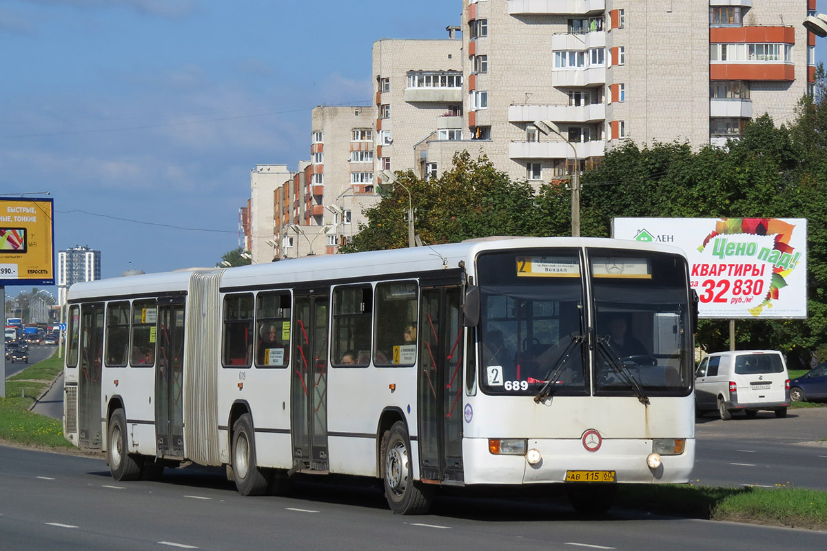 Псковская область, Mercedes-Benz O345G № 689