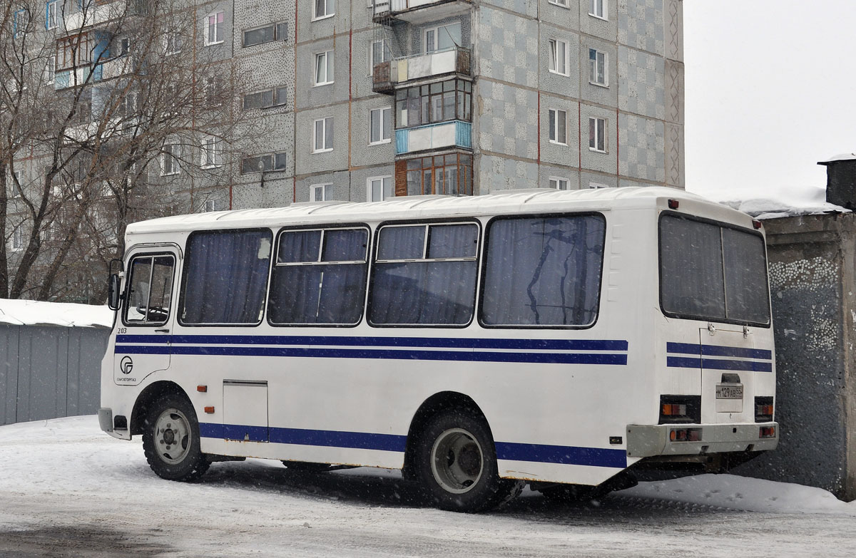 Omsk region, PAZ-32054 Nr. 203