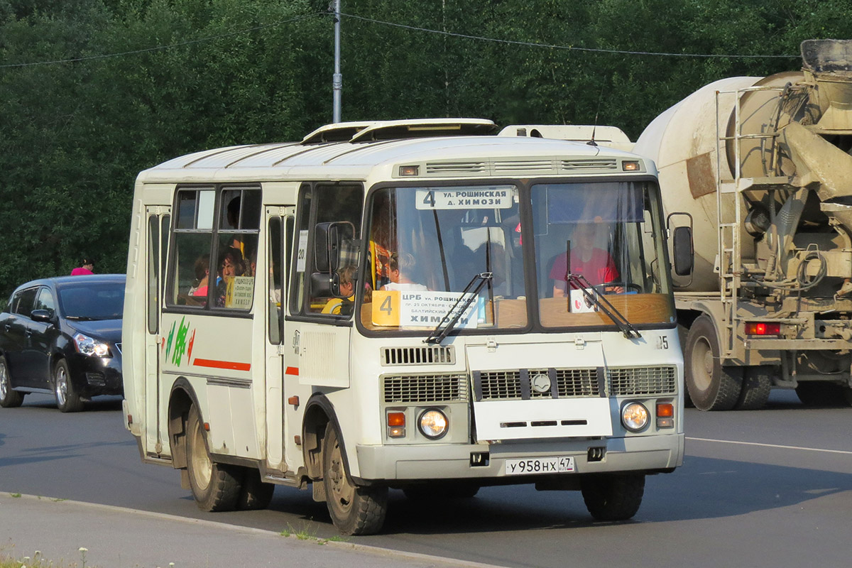 Ленинградская область, ПАЗ-32054 № 205