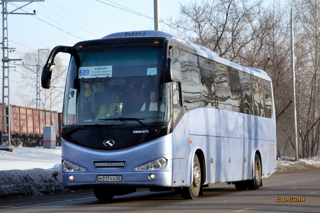 Алтайский край, King Long XMQ6127C № М 317 УХ 22