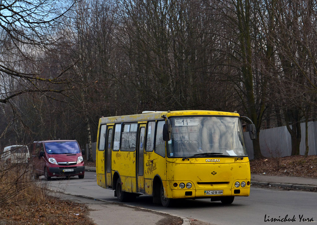 Волынская область, Богдан А09202 № AC 4018 AM