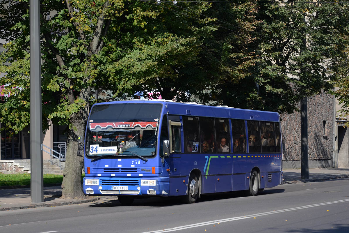 Литва, Den Oudsten B89 № 738