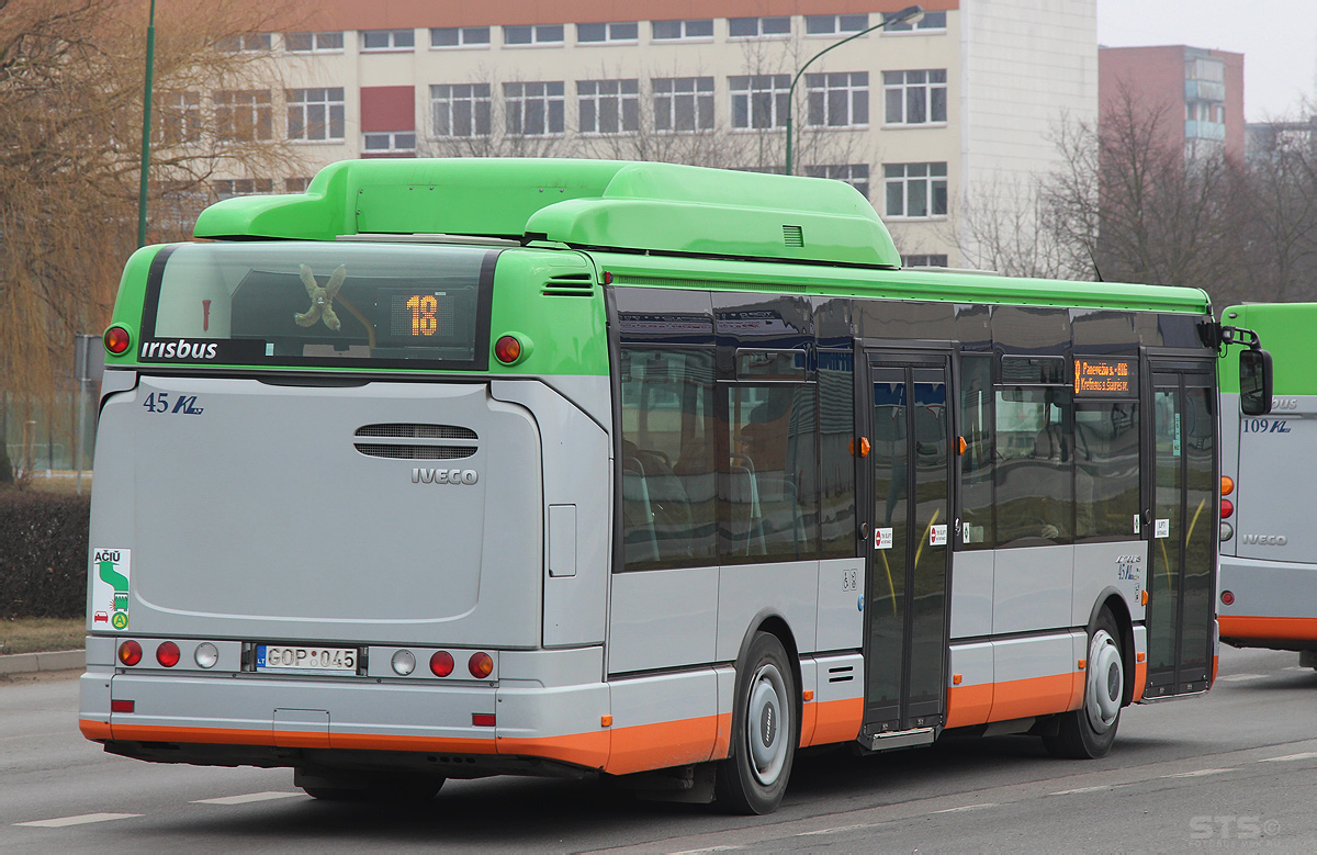 Литва, Irisbus Citelis 12M CNG № 45