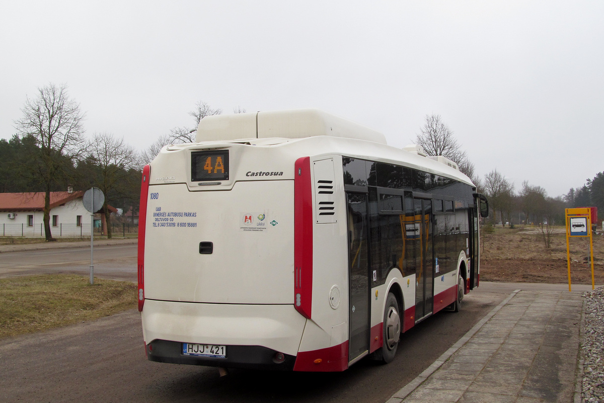 Литва, Castrosua Tempus Hybrid 11.3 № 1080