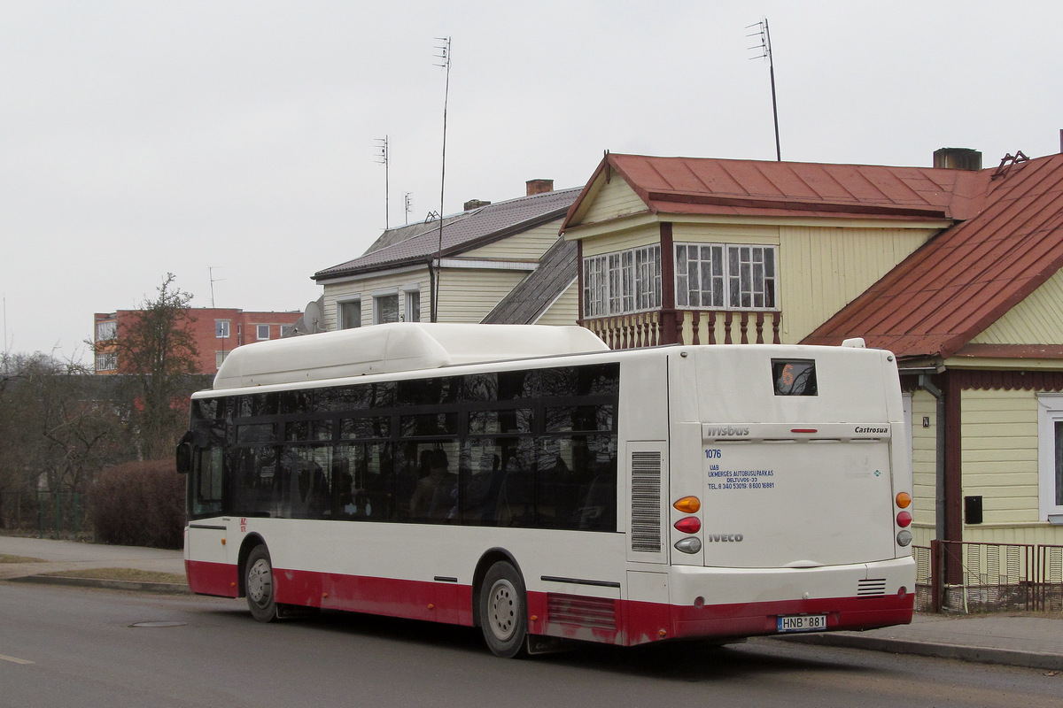 Литва, Castrosua CS.40 City Versus GNC 12 № 1076