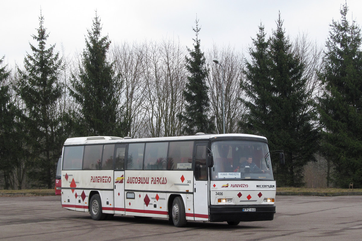 Литва, Neoplan N316K Transliner № 3406