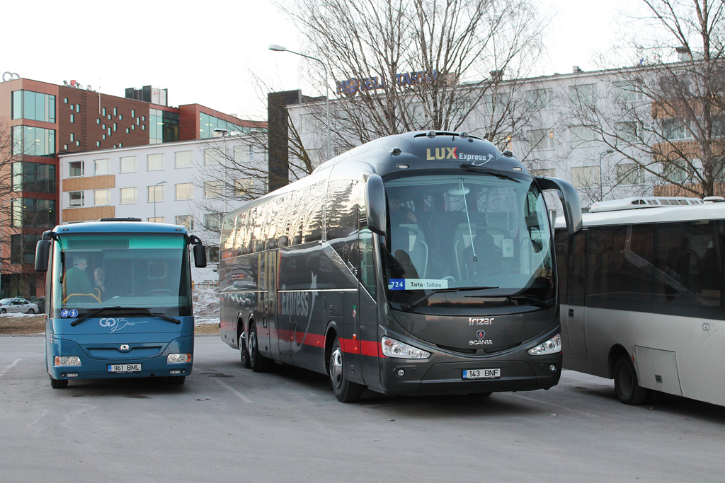 Εσθονία — Tartumaa — Bus stations, last stops, sites, parks, various