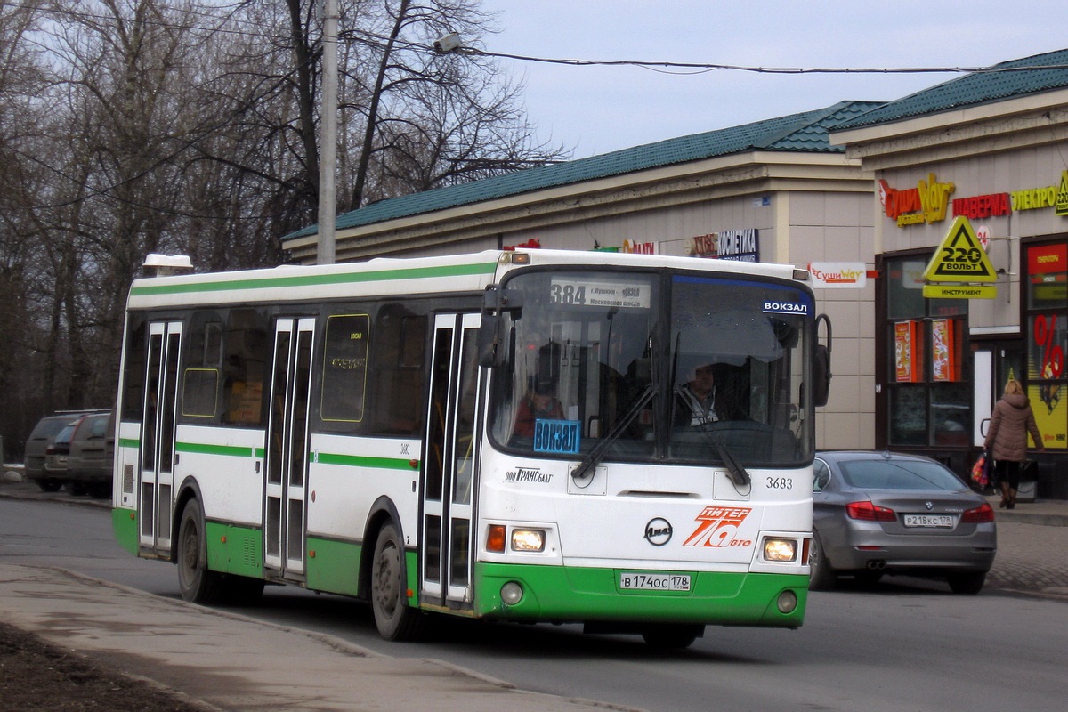 Sankt Petersburg, LiAZ-5293.60 Nr. 3683