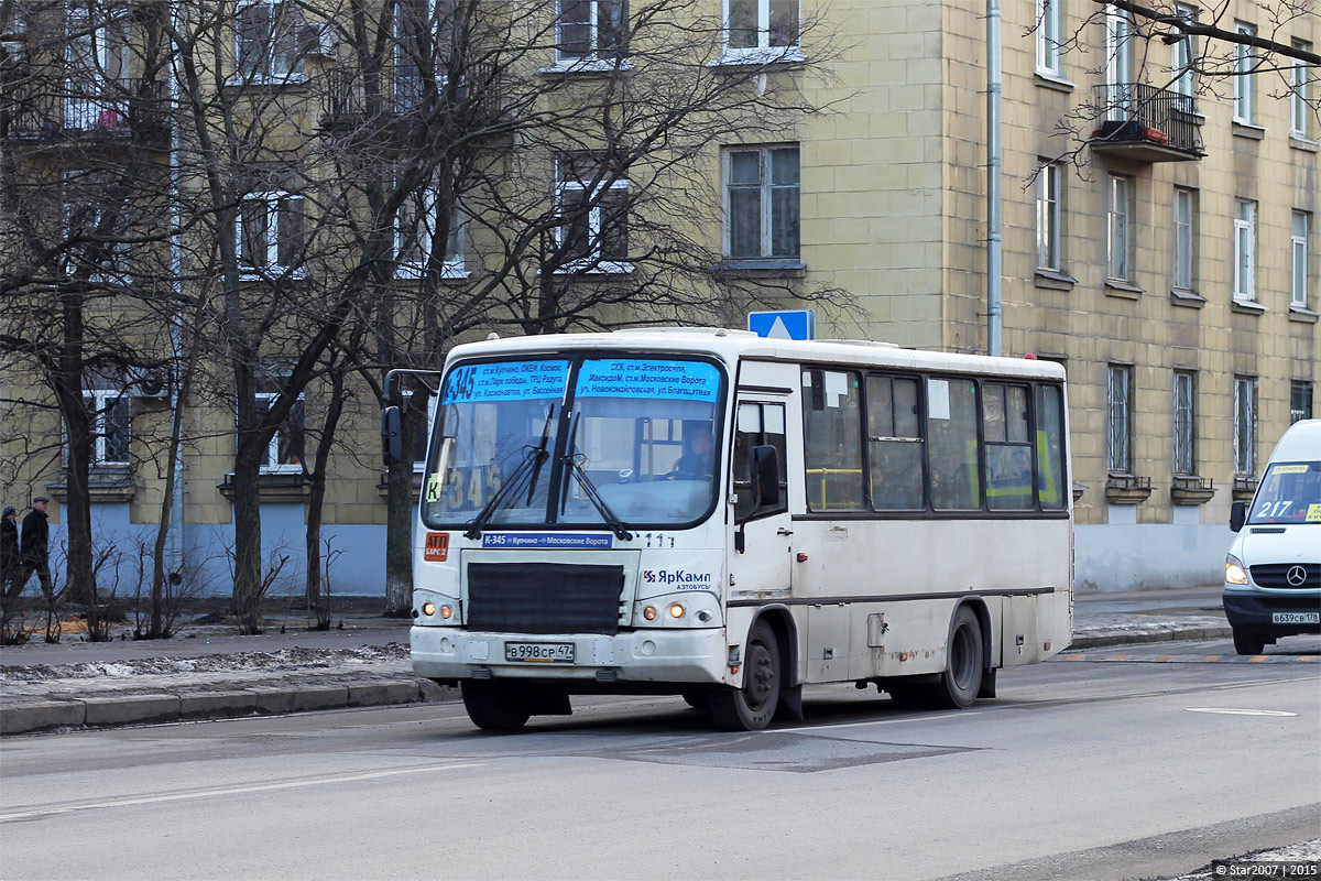 Санкт-Петербург, ПАЗ-320402-05 № 111