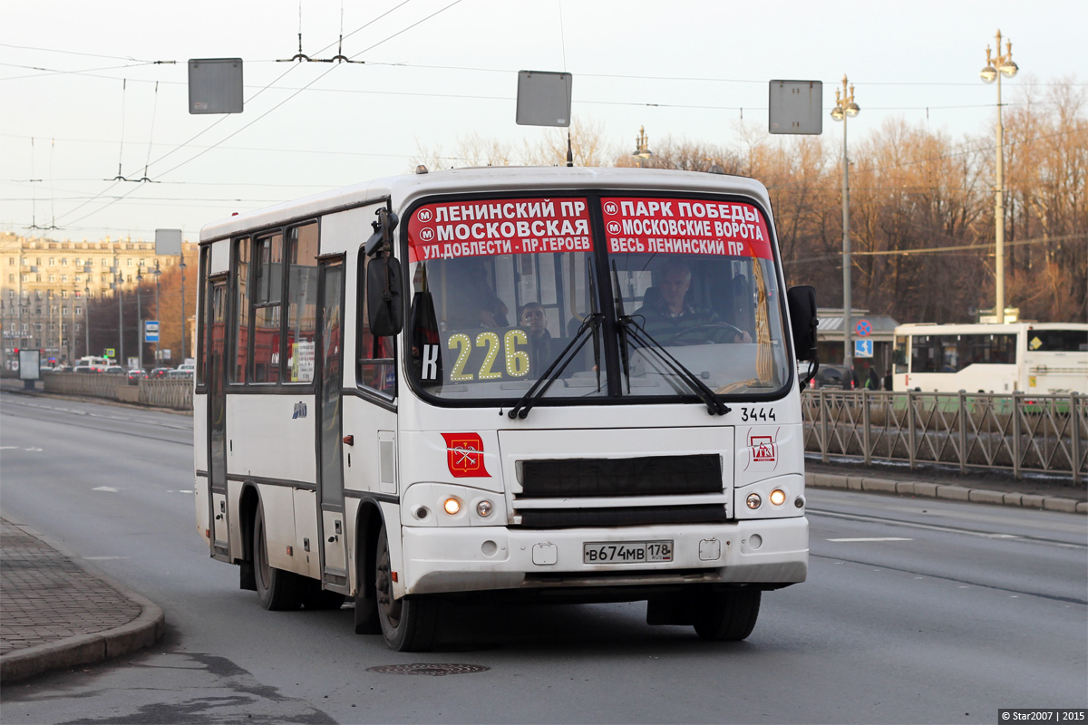 Санкт-Петербург, ПАЗ-320402-05 № n444