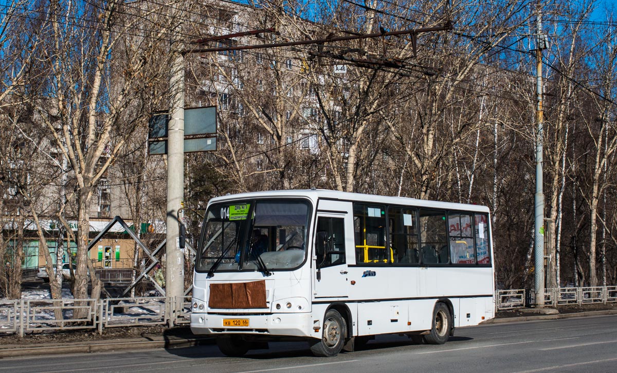 Свердловская область, ПАЗ-320402-05 № КВ 120 66