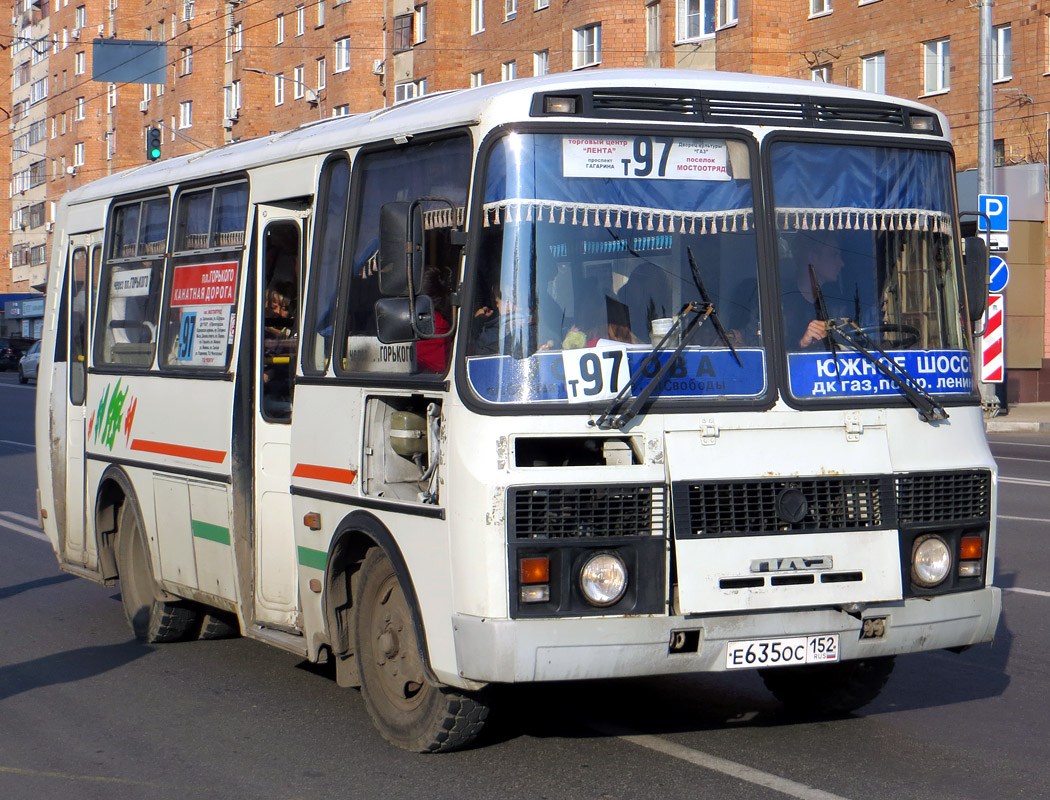 Nizhegorodskaya region, PAZ-32054 č. Е 635 ОС 152
