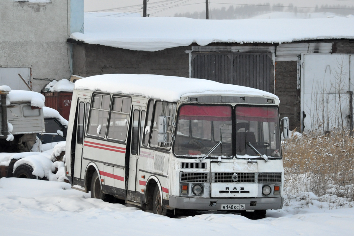 Саха (Якутия), ПАЗ-32051-110 № В 148 КС 14