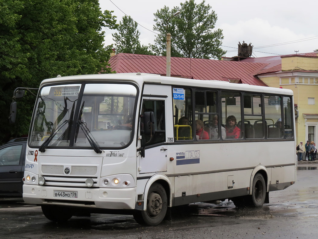 Ленинградская область, ПАЗ-320412-05 № 7793