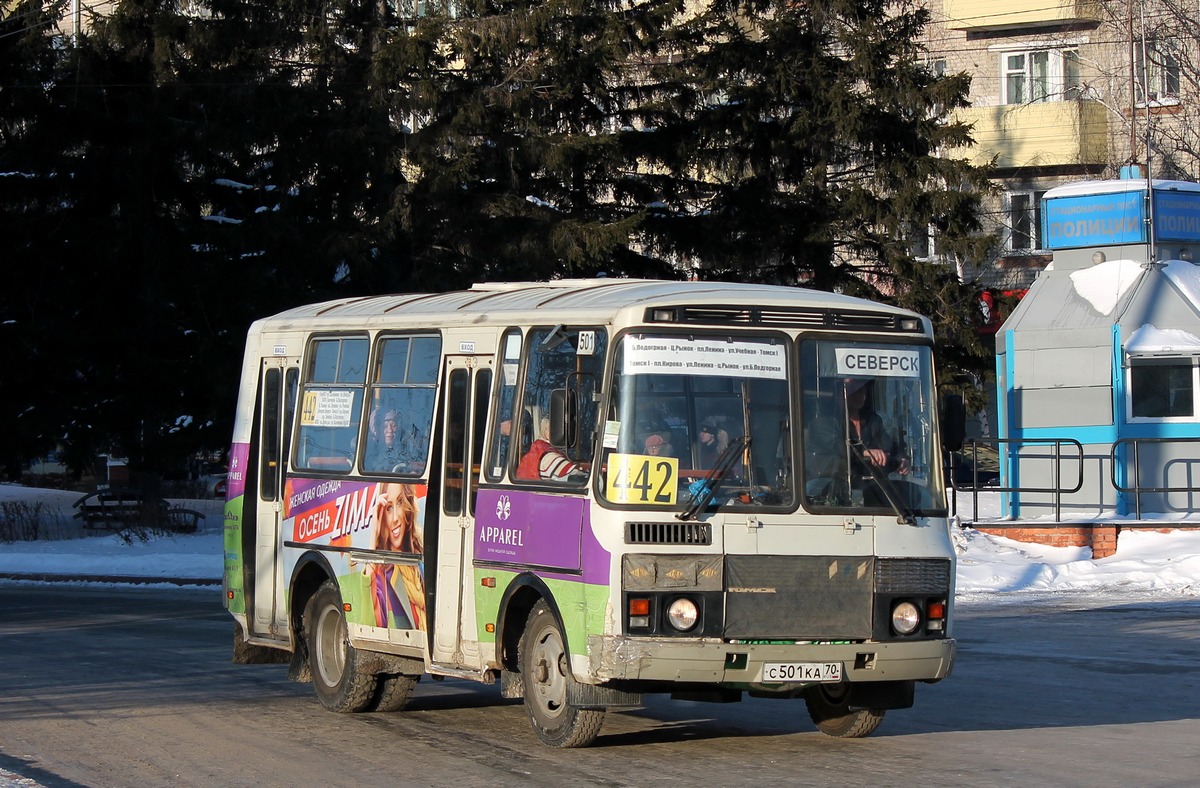 Томская область, ПАЗ-32054 № С 501 КА 70