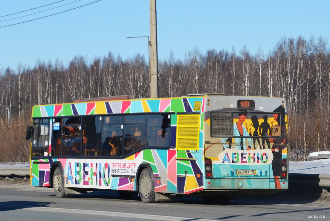 Санкт-Петербург, МАЗ-103.485 № В 631 РР 178