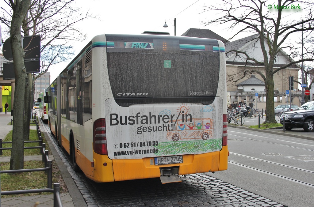 Гессен, Mercedes-Benz O530G Citaro facelift G № 2705