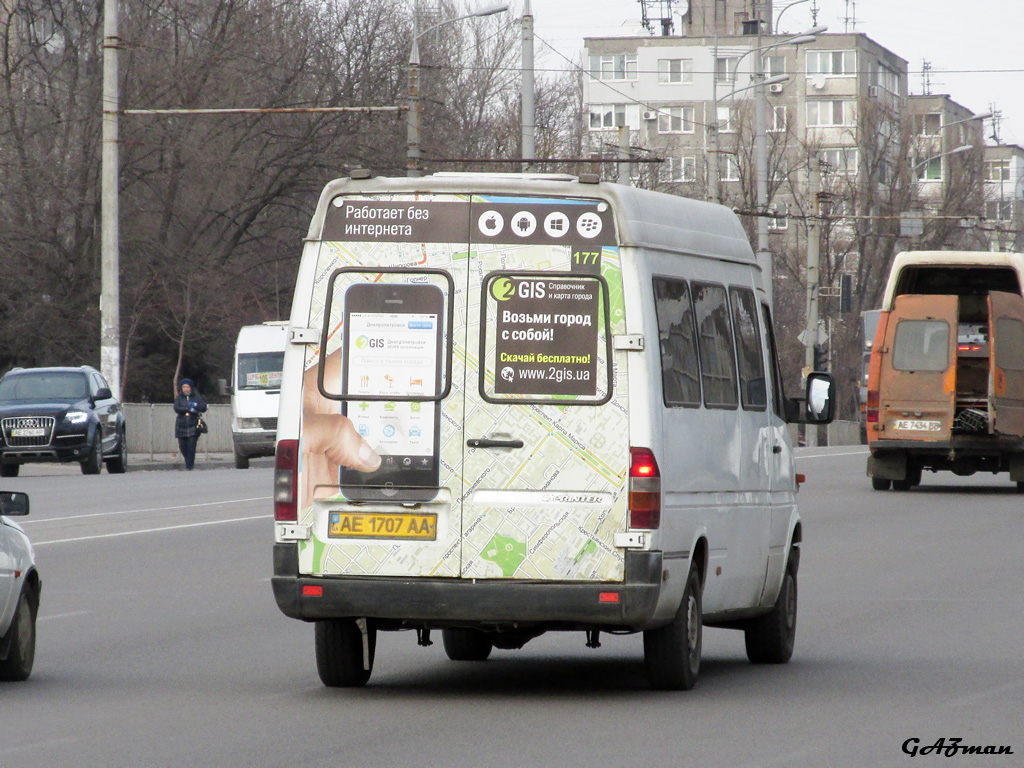 Днепропетровская область, Mercedes-Benz Sprinter W903 316CDI № AE 1707 AA