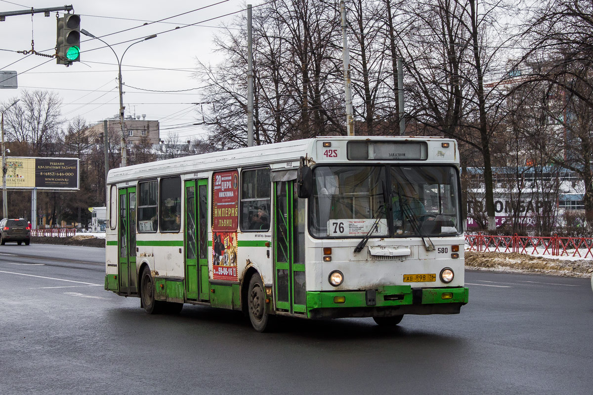 Ярославская область, ЛиАЗ-5256.30 № 580