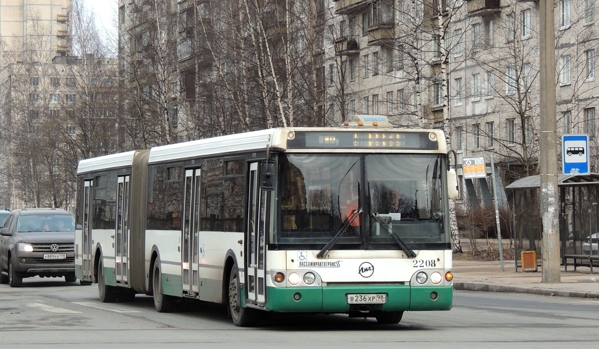 Санкт-Петербург, ЛиАЗ-6213.20 № 2208