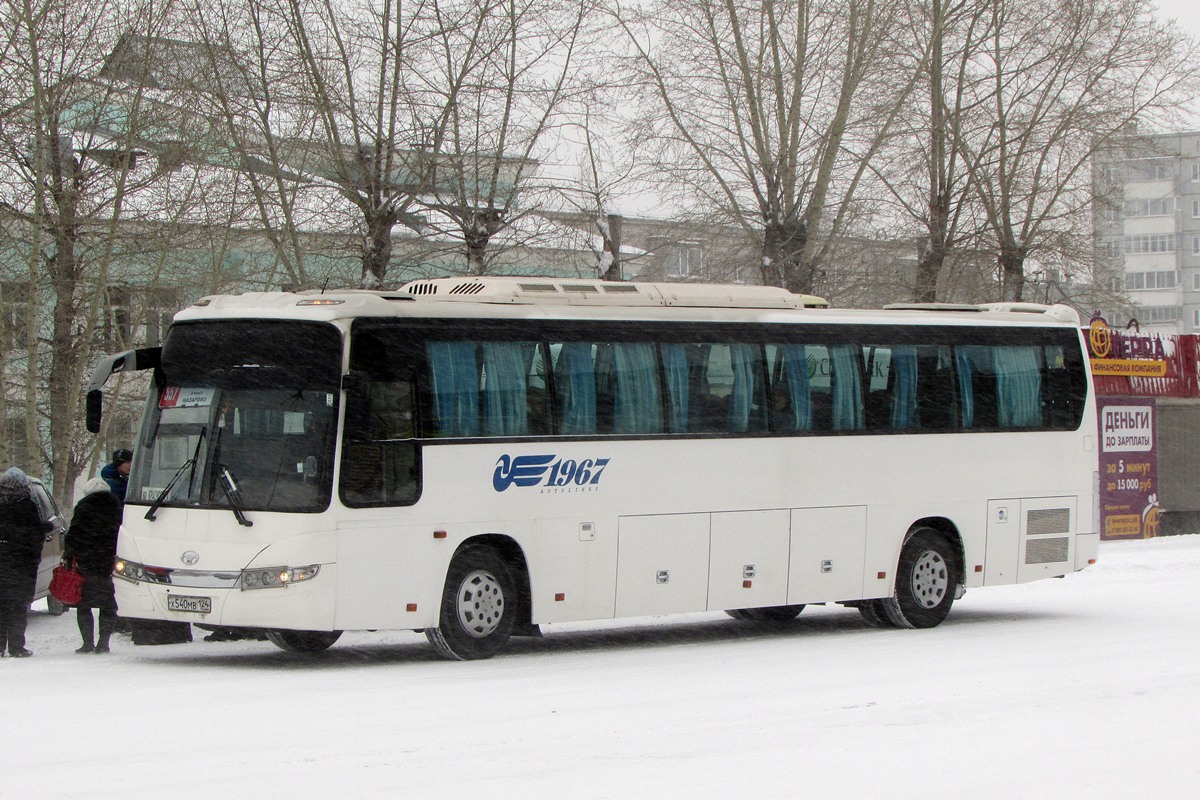 Krasnojarský kraj, Daewoo BH120F Royal Cruiser č. Х 540 МВ 124