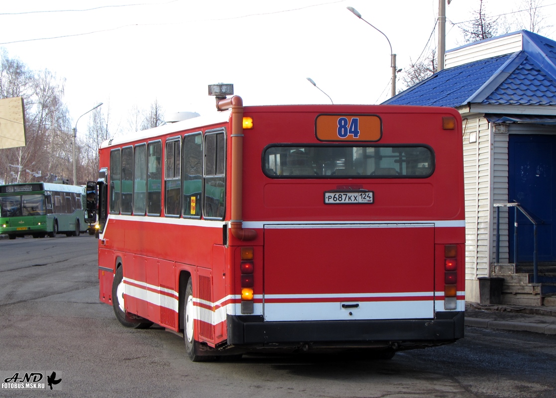 Красноярский край, Scania CN113CLB № Р 687 КХ 124