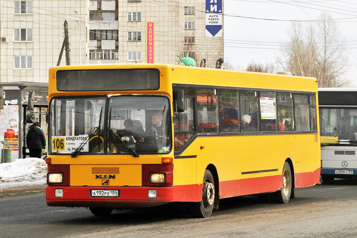 Пермский край, MAN 791 SL202 № А 192 РЕ 159