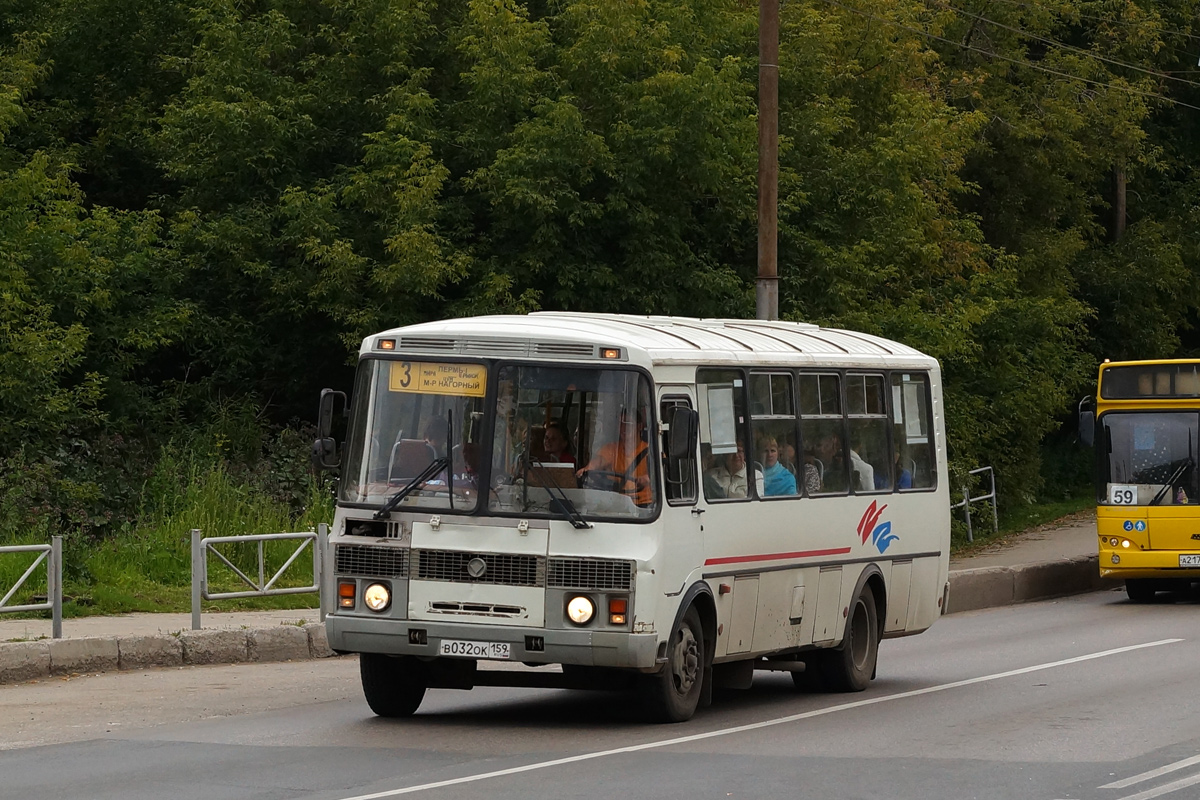 Пермский край, ПАЗ-4234-05 № В 032 ОК 159