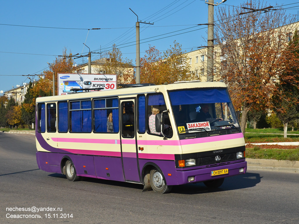 Севастополь, БАЗ-А079.25 "Мальва" № CH 0097 AA