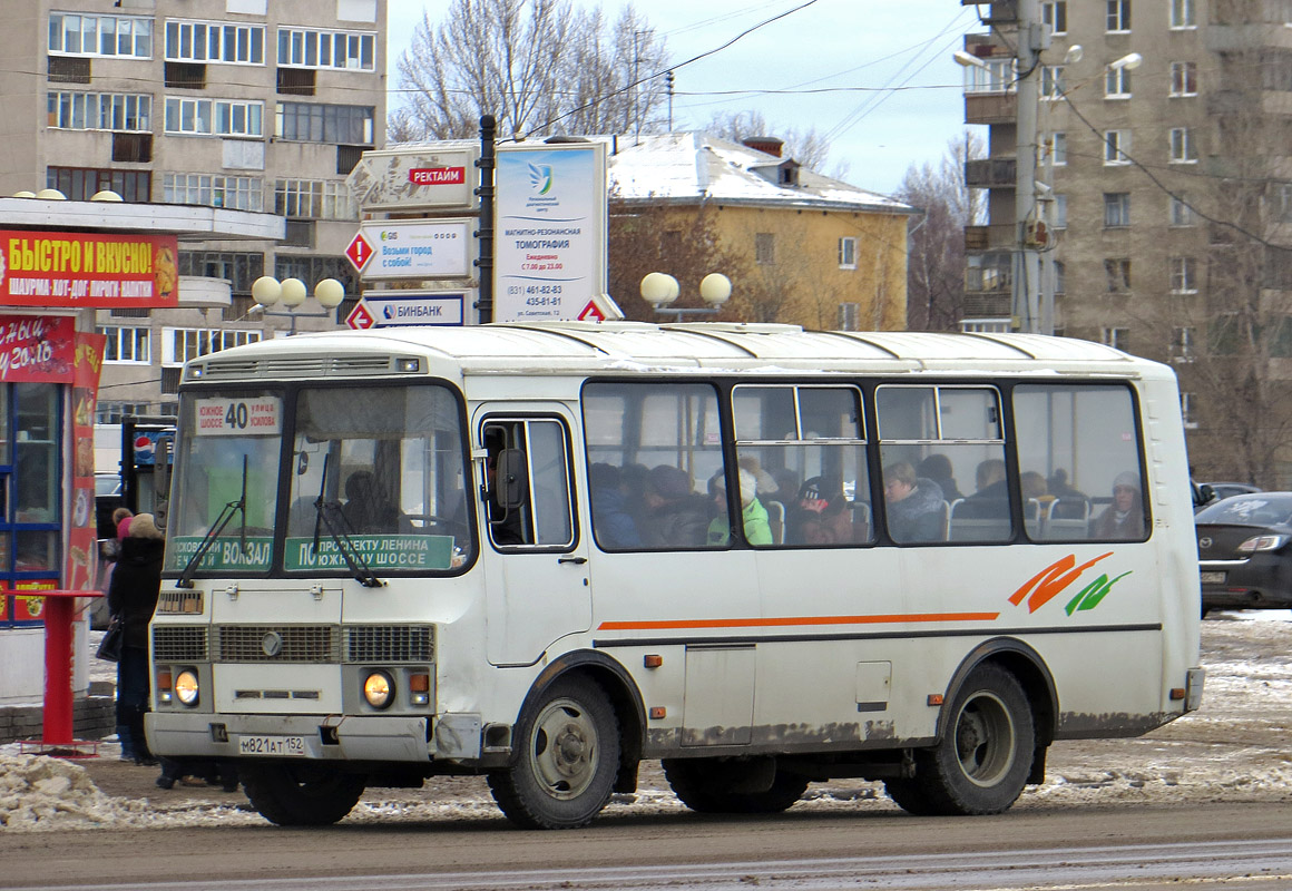 Нижегородская область, ПАЗ-32054 № М 821 АТ 152