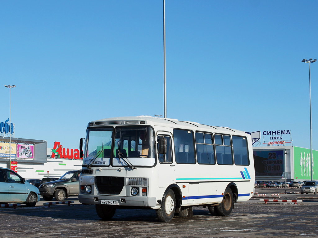 Нижегородская область, ПАЗ-32054 № А 281 НС 152