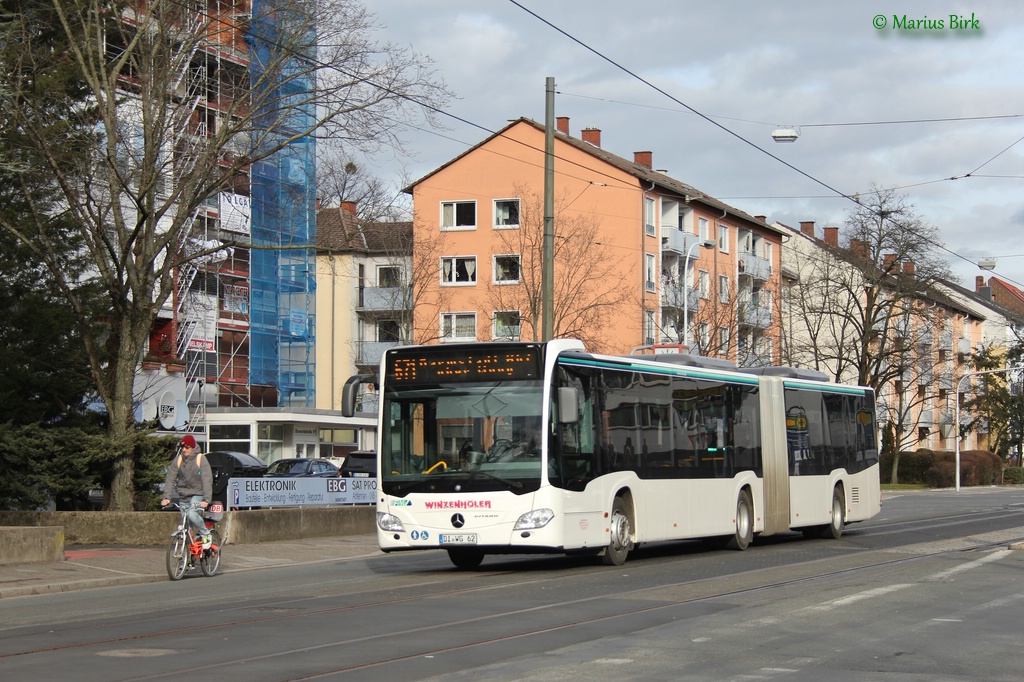 Гессен, Mercedes-Benz Citaro C2 G № DI-WG 62