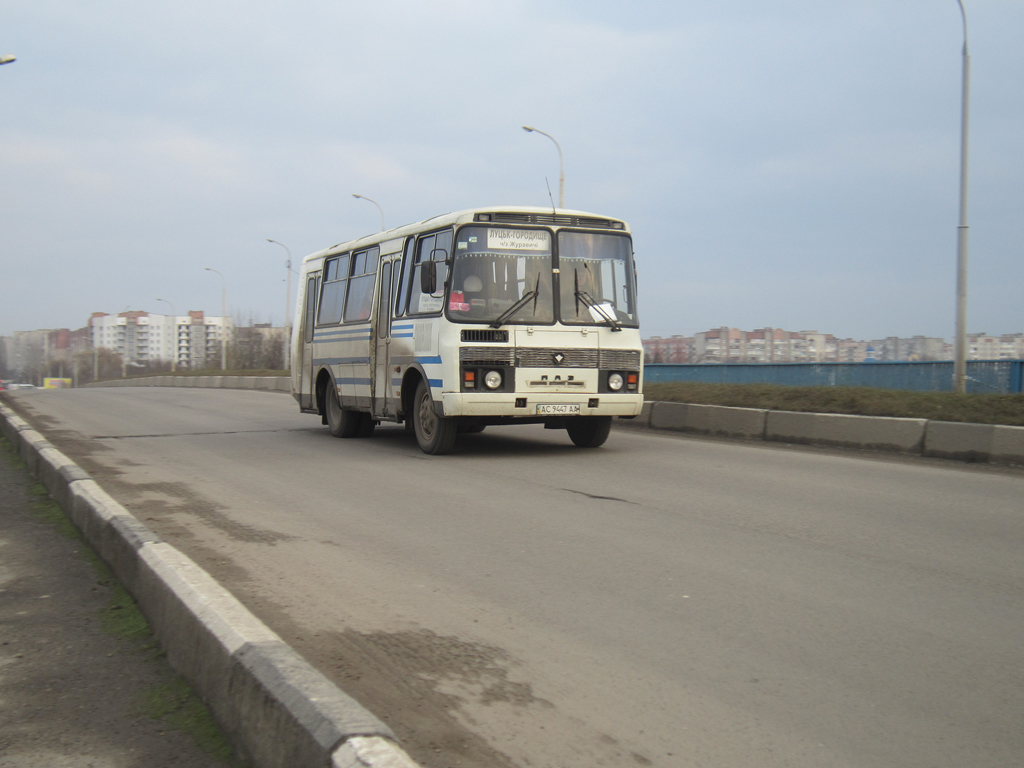 Волынская область, ПАЗ-32053 № AC 9447 AA