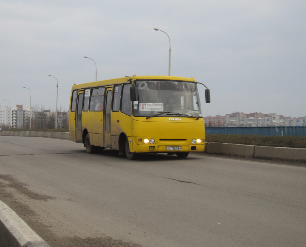 Волынская область, Богдан А09201 № AC 7585 BA