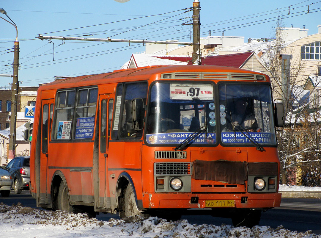 Нижегородская область, ПАЗ-32054 № АО 111 52