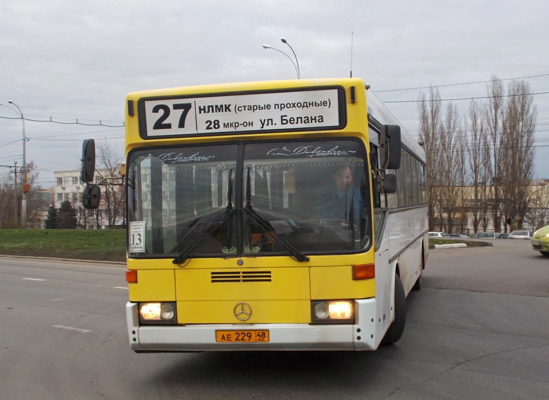 Lipetsk region, Mercedes-Benz O405 Nr. АЕ 229 48