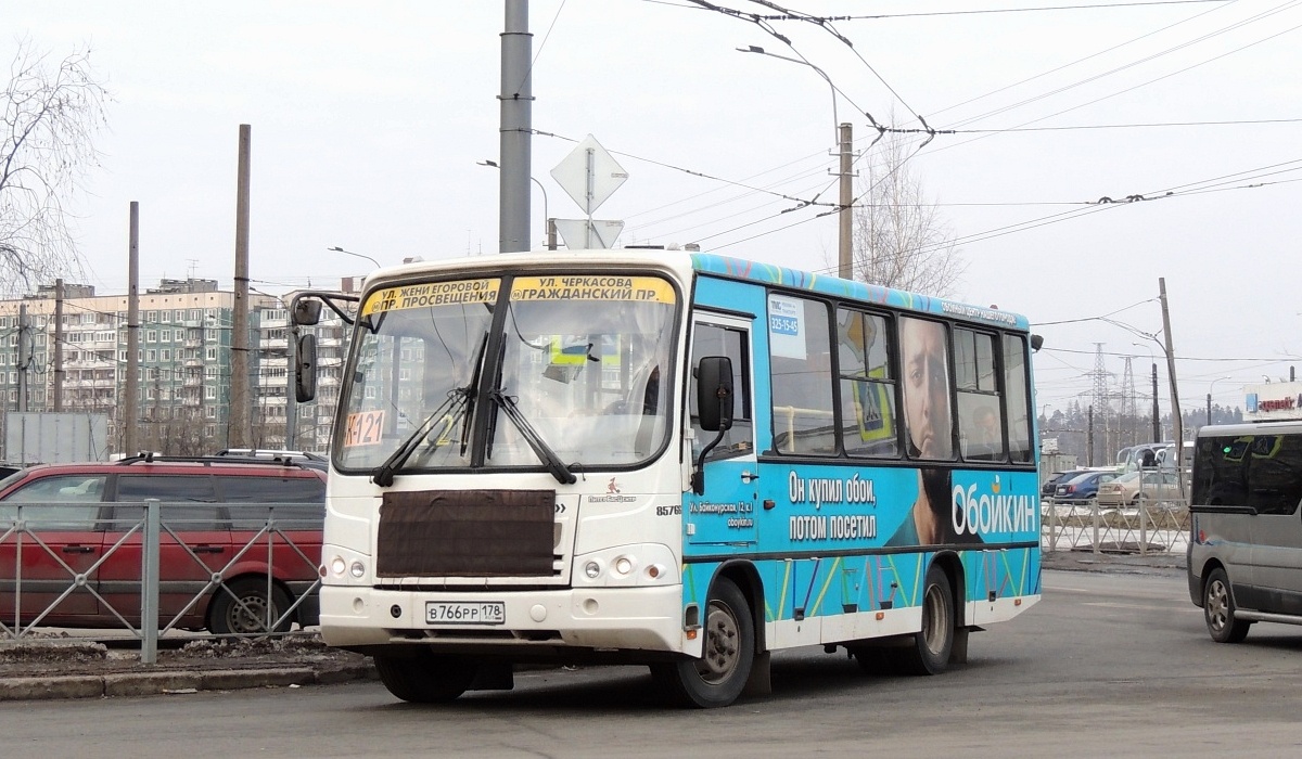 Санкт-Петербург, ПАЗ-320402-05 № В 766 РР 178