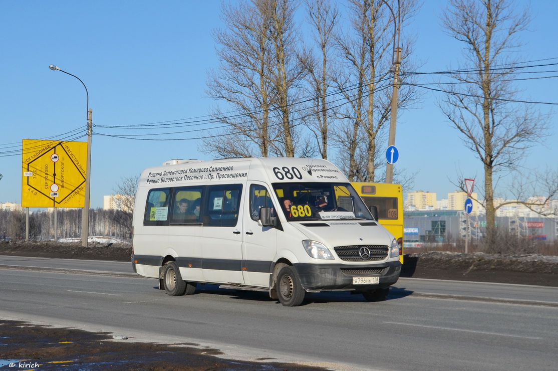 Санкт-Петербург, Луидор-22360C (MB Sprinter) № В 796 НК 178