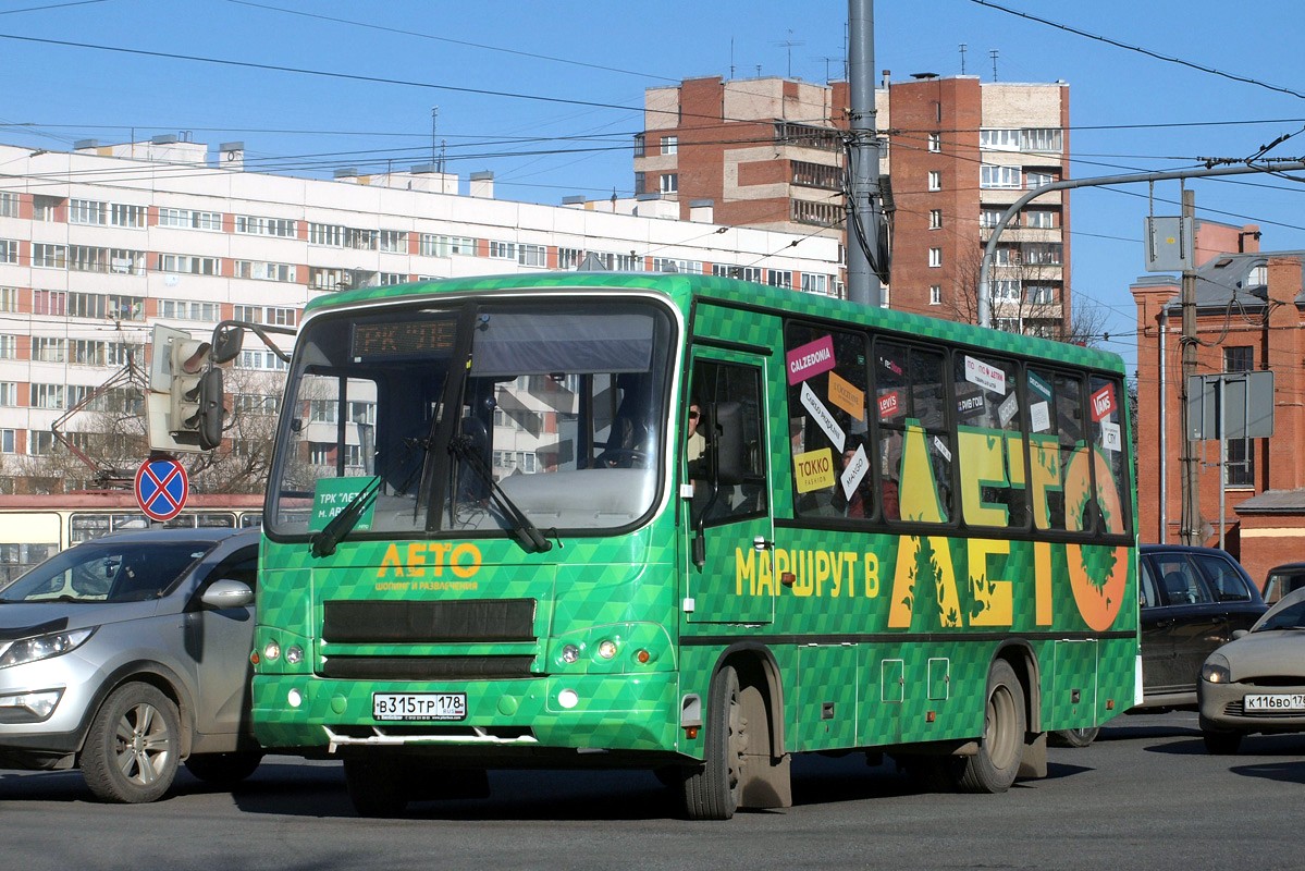 Санкт-Петербург, ПАЗ-320402-05 № В 315 ТР 178