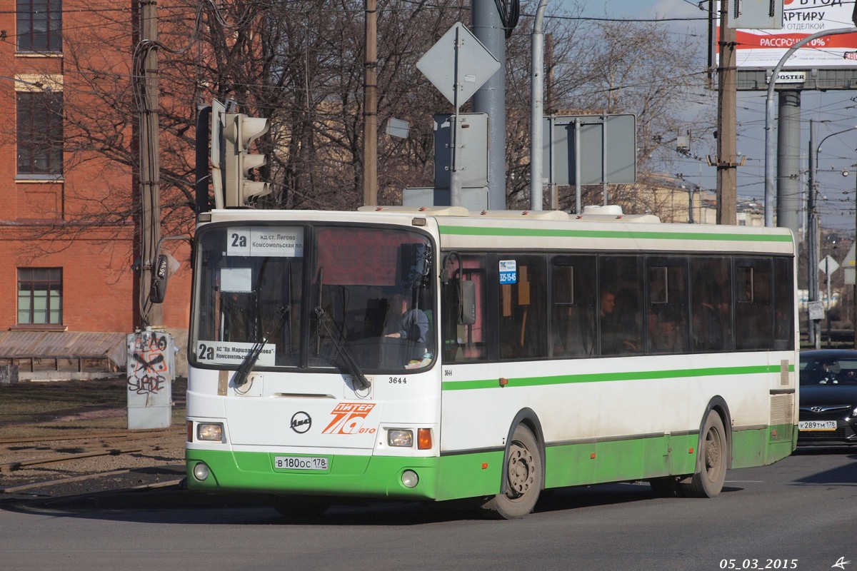 Санкт-Петербург, ЛиАЗ-5293.60 № 3644