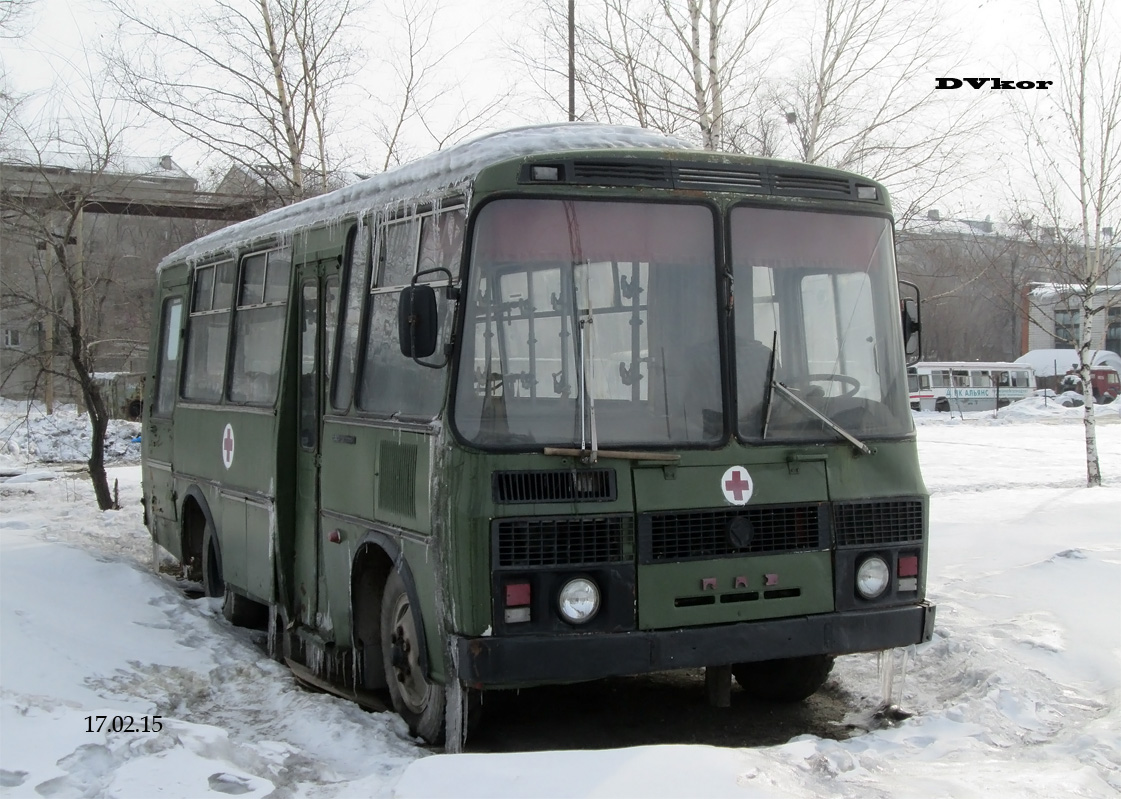 Приморский край, ПАЗ-3205 (00) № Б/Н 1